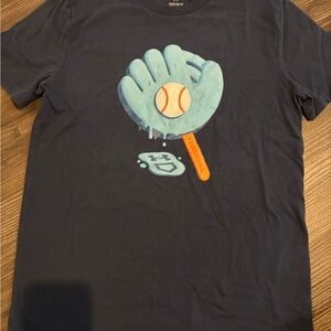 Under Armour Boys YM navy T shirt